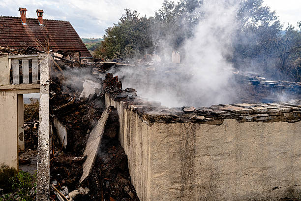 Professional Fire Damage Removal technician working in Seffner, FL